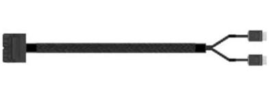 INTEL AXXCBL700HDCV Cable Kit Trimode 700mm Mini SAS HD Straight to Oculink verticale hoek connector