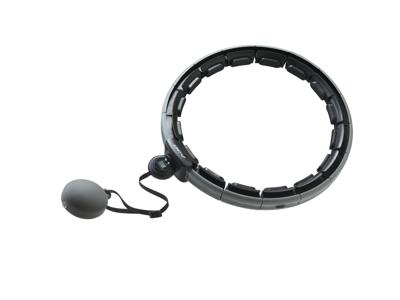 CRIVIT Fitness hoelahoep met balgewicht (Grijs)