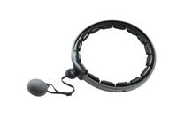 CRIVIT Fitness hoelahoep met balgewicht (Grijs) - thumbnail