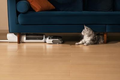 ROBOROCK F25 RT - Stofzuiger - 20000 Pa - Heet wassen op 90°C - Dubbele randreiniging - Zelfreinigend met heet water