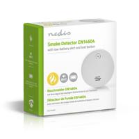 Nedis dtcts20wt smoke detector en14604 batterij-indicator - thumbnail