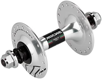 MICHE voornaaf "pista" singlespeed vr. hub 36 hole silver MICHE voornaaf "pista" singlespeed vr. hub 36 hole silver