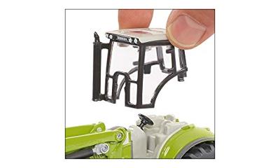Siku 1949 tractor met frontlader, dolly en kiepwagen 1:50 - thumbnail