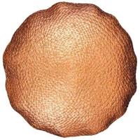 Unique Living - Kussen Metallic - Øxcm - Brons - thumbnail