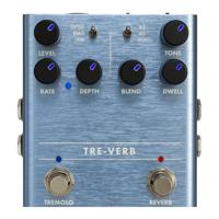 Fender Tre-Verb Digital Reverb / Tremolo effectpedaal - thumbnail