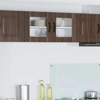Keukenkast Bruin Eiken 80 x 31 x 40 cm Bewerkt hout - thumbnail