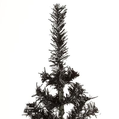 VidaXL Kerstboom smal 150 cm zwart