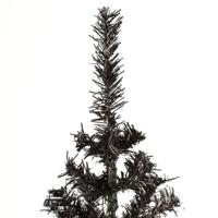 VidaXL Kerstboom smal 150 cm zwart - thumbnail