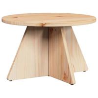 Salontafel 3 pcs Naturel 49 x 49 x 30 cm Massief grenenhout - thumbnail