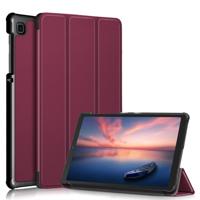 3-Vouw sleepcover hoes - Samsung Galaxy Tab A7 Lite - Bordeaux Rood - thumbnail