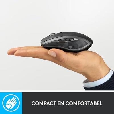 Logitech MX Anywhere 2S muis RF draadloos + Bluetooth 4000 DPI Rechtshandig Logitech MX Anywhere 2S muis RF draadloos + Bluetooth 4000 DPI Rechtshandig