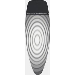 Brabantia Type D Strijkplankhoes met Hittebestendige Zone 135 x 45 cm