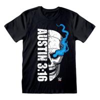 WWE T-Shirt Austin 3:16 Skull Size M - thumbnail
