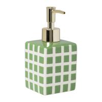 Zeeppompje blokjes - groen/wit - 15.8x7x7 cm - thumbnail