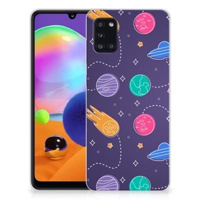 Samsung Galaxy A31 | Sillicone Back Cover | Space Samsung Galaxy A31 | Sillicone Back Cover | Space