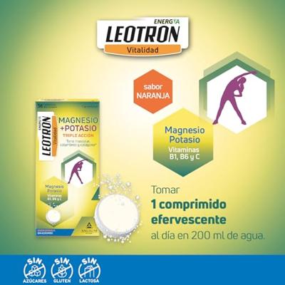 Voedingssupplement Leotron Magnesium Kalium 30 Stuks