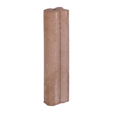 25 stuks! Duo palissaden bruin 6x8.3x40 cm Gardenlux - Gardenlux