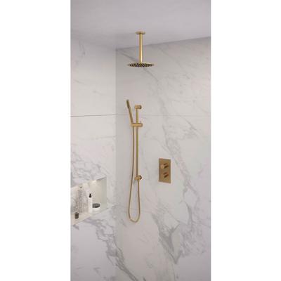 Gold Edition thermostatische regendouche met 3-weg omstelling SET 41 (20 cm) - thumbnail