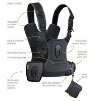 Cotton Carrier Camera Harness voor 1 camera + 1 verrekijker - thumbnail