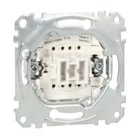 Merten Kruisschakelaar Inzetstuk Meerdere kleuren MEG3117-0000 - thumbnail