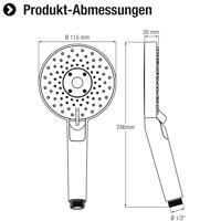 Cornat Handdouche Simply Met Spaarknop - TECB3484 - thumbnail