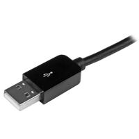 StarTech.com 3 m lange zwarte Apple 8-polige Lightning-connector naar USB-kabel voor iPhone / iPod / iPad - thumbnail