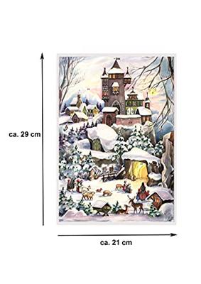 A4 Adventskalender Bij het Kasteel