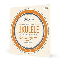 D&apos;Addario EJ53B Pro Arte Rectified snarenset bariton ukulele - thumbnail