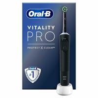 Oral-B Vitality Pro elektrische tandenborstel zwart, 1 opzetborstel - thumbnail