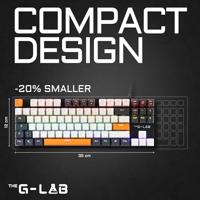Toetsenbord The G-Lab Azerty Frans - thumbnail