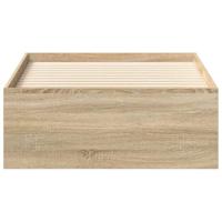 Bedframe sonoma eikenkleurig 100x200 cm - thumbnail