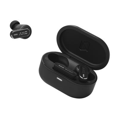 N5 Hybrid Volledig draadloze oordopjes met noise cancelling, Zwart