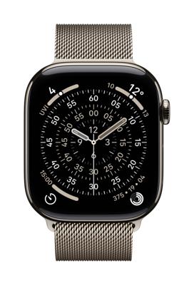 Apple Watch Band - Milanees bandje - 46 mm - Naturel - M/L