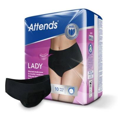 Lady discreet underwear zwart 3M 10 Stuks Lady discreet underwear zwart 3M 10 Stuks