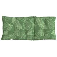 VidaXL Stoelkussens 4 st hoge rug bladpatroon oxford stof - thumbnail