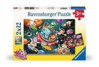 Ravensburger Legpuzzel dieren in de ruimte, 12st. - thumbnail