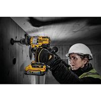 DeWALT DCD999H2T Accu klop-/schroefboormachine 18V XR FlexVolt Advantage POWERSTACK 5.0Ah in TSTAK - thumbnail