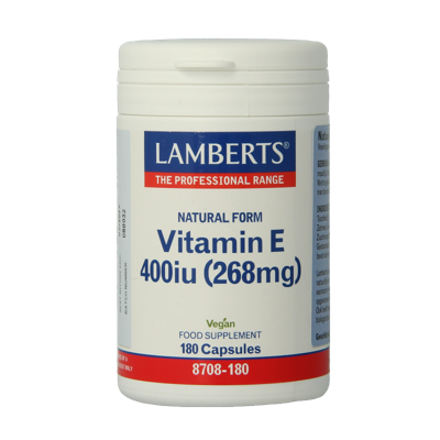 Natuurlijke Vitamine E 400 IE