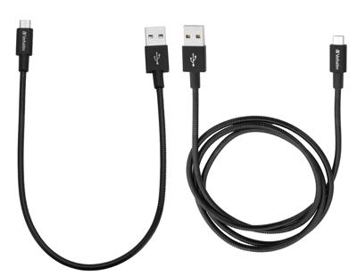 Verbatim 48875 USB-kabel USB 3.2 Gen1 (USB 3.0 / USB 3.1 Gen1) USB-micro-A stekker, USB-A stekker 1.00 m Zwart