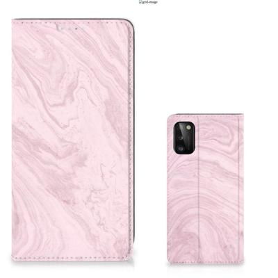 Samsung Galaxy A41 | Standcase | Marble Pink - Origineel Cadeau Vriendin