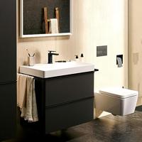 Hansgrohe Tecturis E ééngreeps wastafelkraan 110 CoolStart met PopUp trekwaste, mat zwart - thumbnail