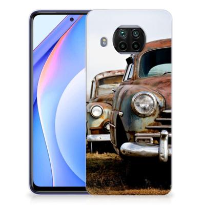 Xiaomi Mi 10T Lite | Siliconen hoesje | met foto Vintage Auto