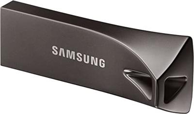 Samsung BAR Plus USB Stick 64GB USB-sticks Grijs - thumbnail