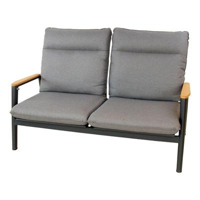 Merino lounge 2-zitsbank midnight grey Oosterik Home - Oosterik home