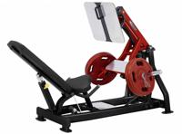 Steelflex Plate Loaded Seated Leg Press Machine - thumbnail