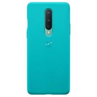 OnePlus 8 Sandstone Protective Back Cover Groen - thumbnail