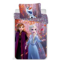 Disney Frozen Dekbedovertrek sisters- 140 x 200 cm - Katoen - 70 x 90 cm - thumbnail