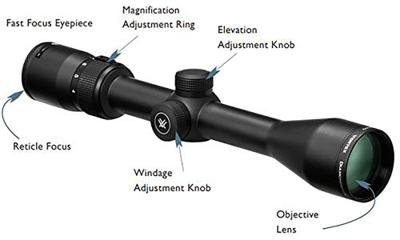 Vortex Diamondback 3,5-10x50 Richtkijker, Dead-Hold BDC Dradenkruis (MOA)