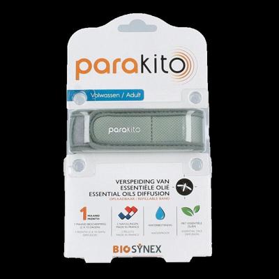 ParaKito Anti-Muggen Armband Kaki Volwassenen