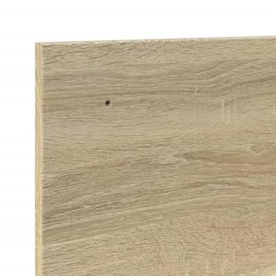 Wandkast 100x16,5x30 cm bewerkt hout sonoma eikenkleurig